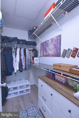 Interior, Walk-in Closets, Wood Texture Flooring