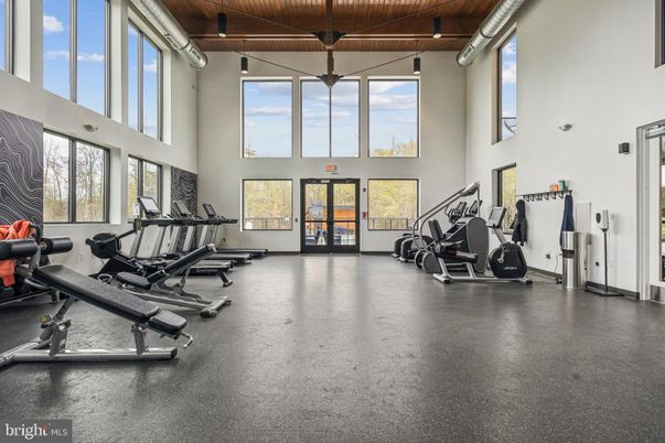 Fitness Equipment, Gym, Interior