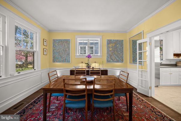 Dining room, Interior, Wood Texture Flooring