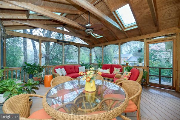 Interior, Living room, Sun Room, Wooden Beams, Wooden Ceilings, Wood Texture Flooring