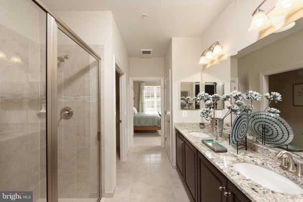 Bathroom, Bedroom, Dual Sink Vanities, Glass Shower, Interior