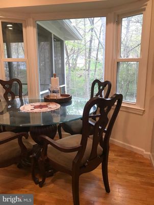 Dining room, Interior, Wood Texture Flooring