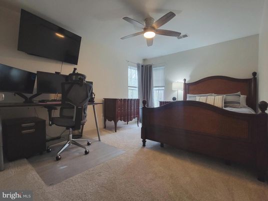 Bedroom, Home Office, Interior