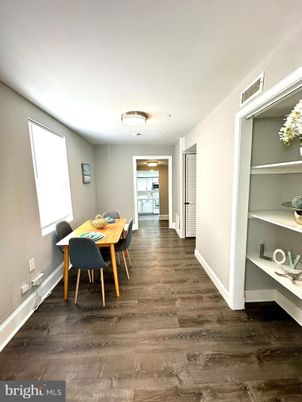 Dining room, Interior, Wood Texture Flooring