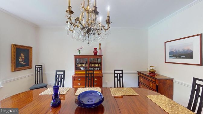 Chandelier, Dining room, Interior