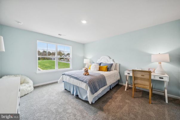 Bedroom, Home Office, Interior, Recessed Lighting
