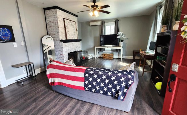 Fireplace, Interior, Wood Texture Flooring