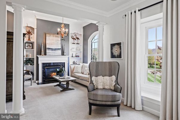 Fireplace, Interior, Pendant Lights