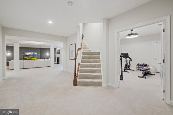 Fitness Equipment, Interior, Recessed Lighting