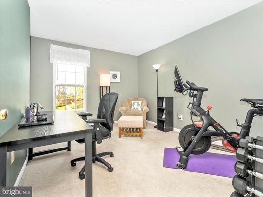 Fitness Equipment, Home Office, Interior