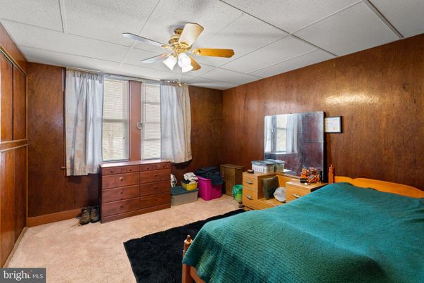 Bedroom, Interior, Wooden Walls