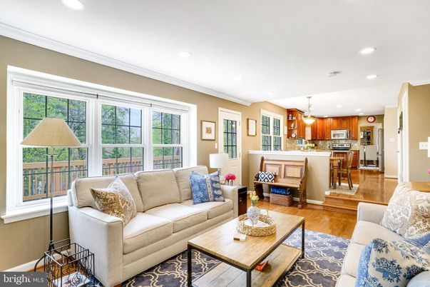 Interior, Kitchen, Living room, Pendant Lights, Recessed Lighting, Stainless Steel Appliances, Wood Texture Flooring