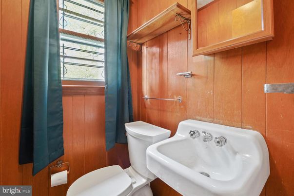 Bathroom, Interior, Wooden Walls