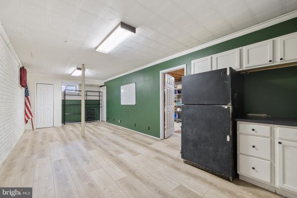Empty room, Interior, Kitchen, Wood Texture Flooring