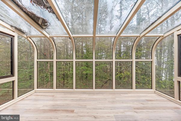 Glass Ceilings, Interior, Sun Room, Wood Texture Flooring