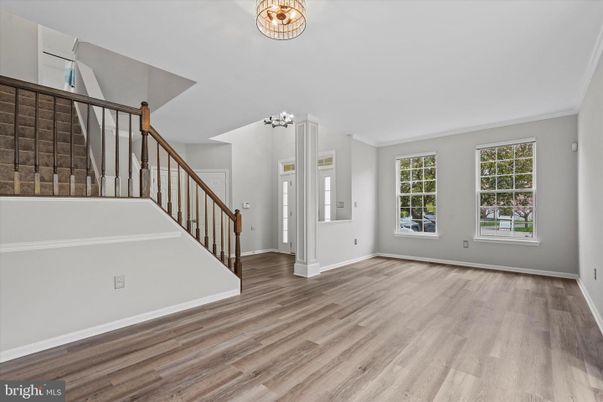 Empty room, Interior, Wood Texture Flooring