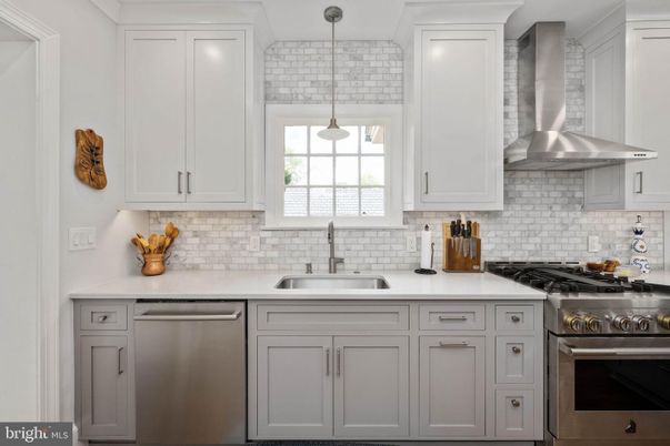 Interior, Kitchen, Pendant Lights, Stainless Steel Appliances