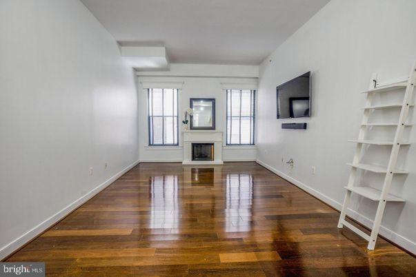 Empty room, Fireplace, Interior, Wood Texture Flooring