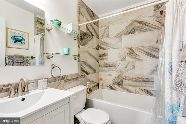 Bathroom, Interior, Marble Walls