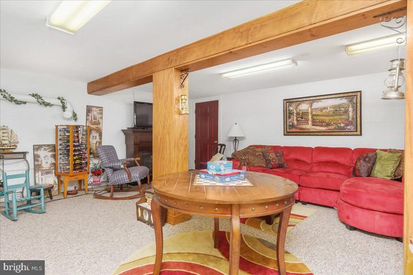 Interior, Living room, Wooden Beams
