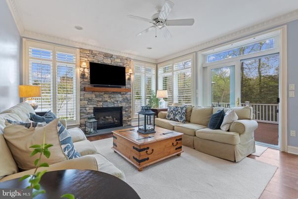 Fireplace, Interior, Living room, Stone Walls, Wood Texture Flooring