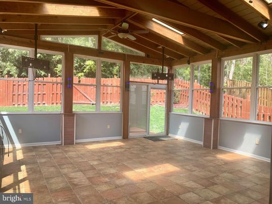 Interior, Sun Room, Wooden Beams, Wooden Ceilings