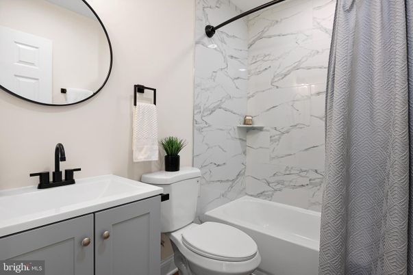 Bathroom, Interior, Marble Walls