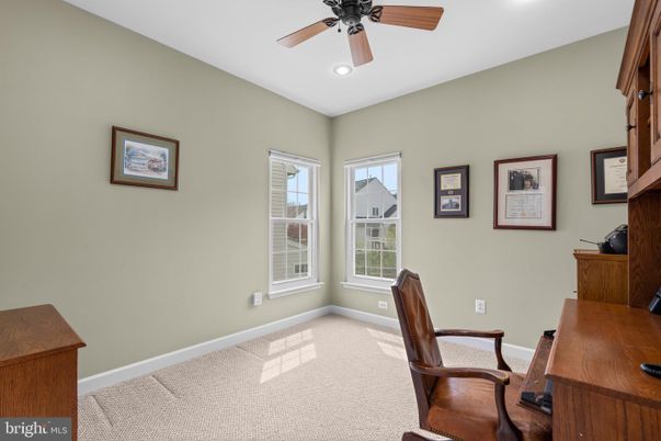 Home Office, Interior, Recessed Lighting