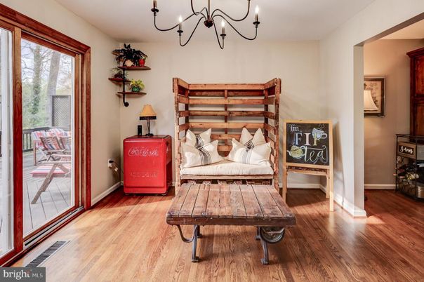 Bedroom, Chandelier, Interior, Wood Texture Flooring