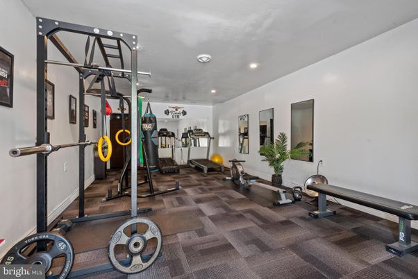Fitness Equipment, Interior, Recessed Lighting