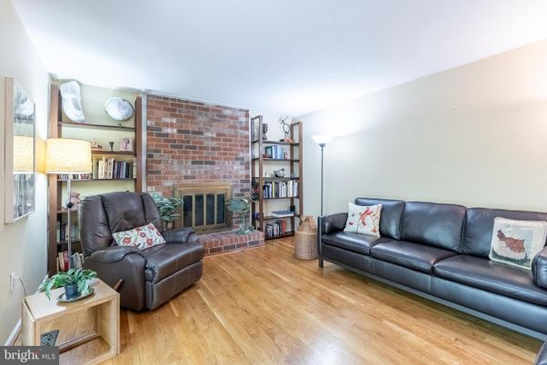 Fireplace, Interior, Living room, Stone Walls, Wood Texture Flooring