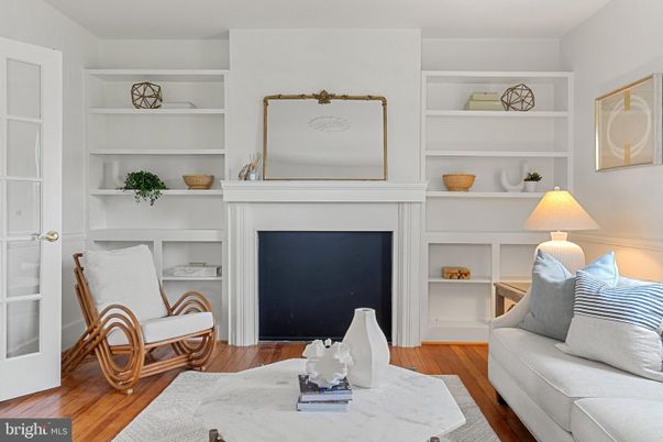 Fireplace, Interior, Wood Texture Flooring