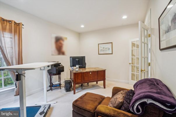 Home Office, Interior, Recessed Lighting