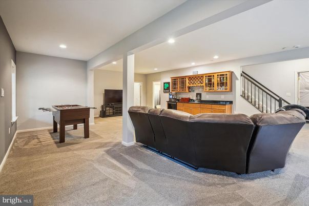 Game Room, Interior, Living room, Recessed Lighting