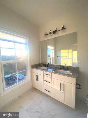 Bathroom, Dual Sink Vanities, Interior, Marble