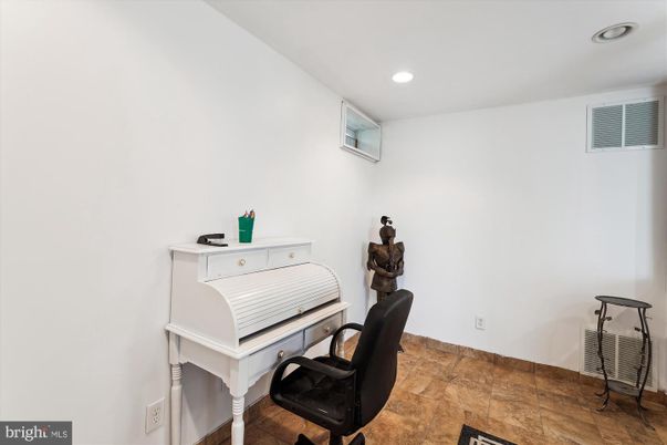 Home Office, Interior, Recessed Lighting