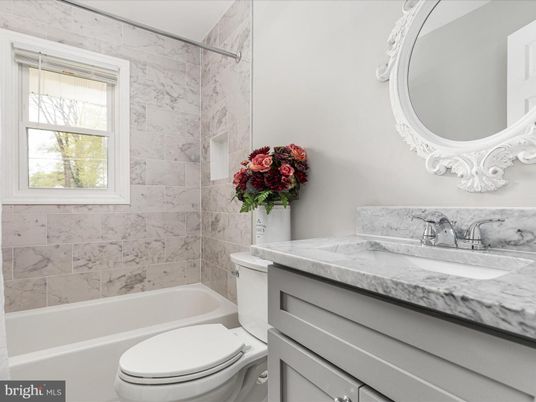 Bathroom, Interior, Marble Walls
