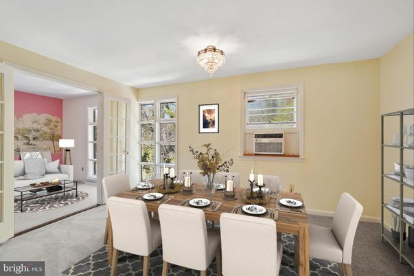 Chandelier, Dining room, Interior