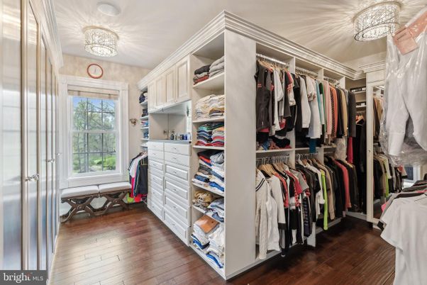 Interior, Walk-in Closets, Wood Texture Flooring