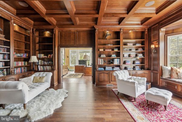 Home Office, Interior, Wooden Beams, Wooden Ceilings, Wood Texture Flooring, Wooden Walls