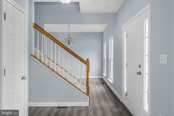 Chandelier, Interior, Wood Texture Flooring
