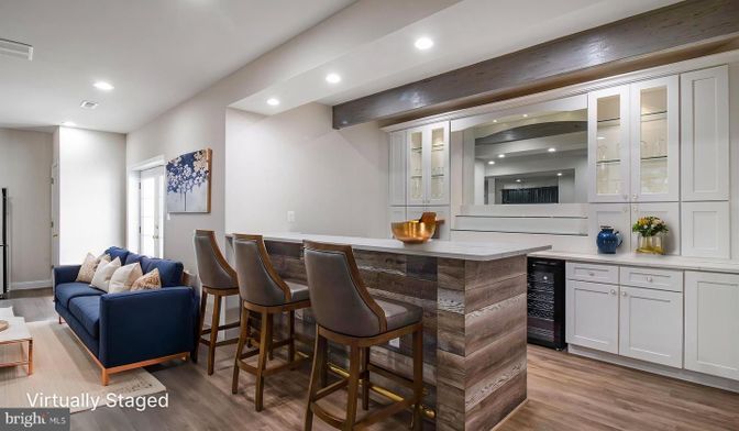 Interior, Recessed Lighting, Wood Texture Flooring
