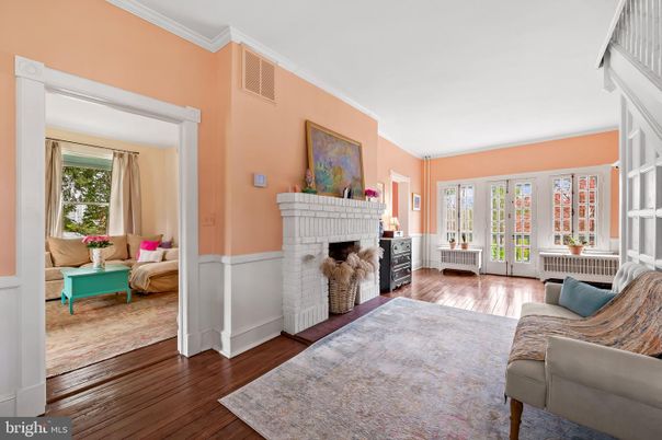 Fireplace, Interior, Living room, Wood Texture Flooring