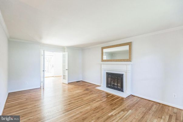 Empty room, Fireplace, Interior, Wood Texture Flooring
