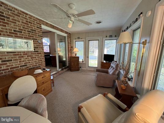 Interior, Living room, Stone Walls