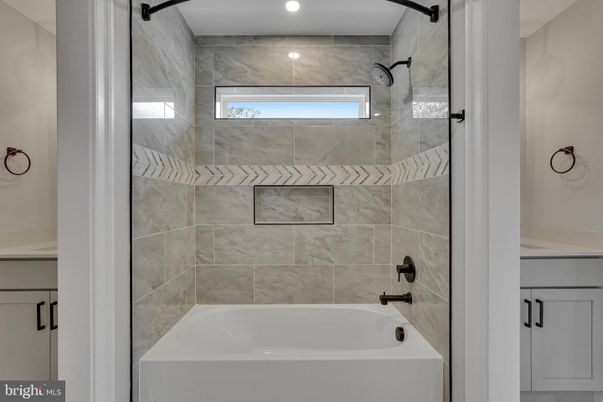 Bathroom, Interior, Marble Walls