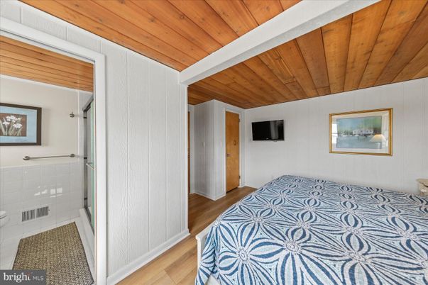 Bedroom, Interior, Wooden Ceilings, Wood Texture Flooring