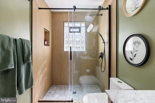 Bathroom, Glass Shower, Interior