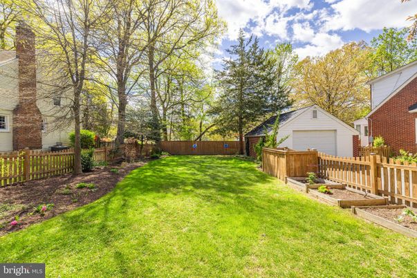 Backyard, Detached Garage, Exterior