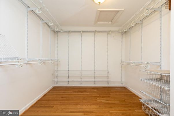Empty room, Interior, Walk-in Closets, Wood Texture Flooring